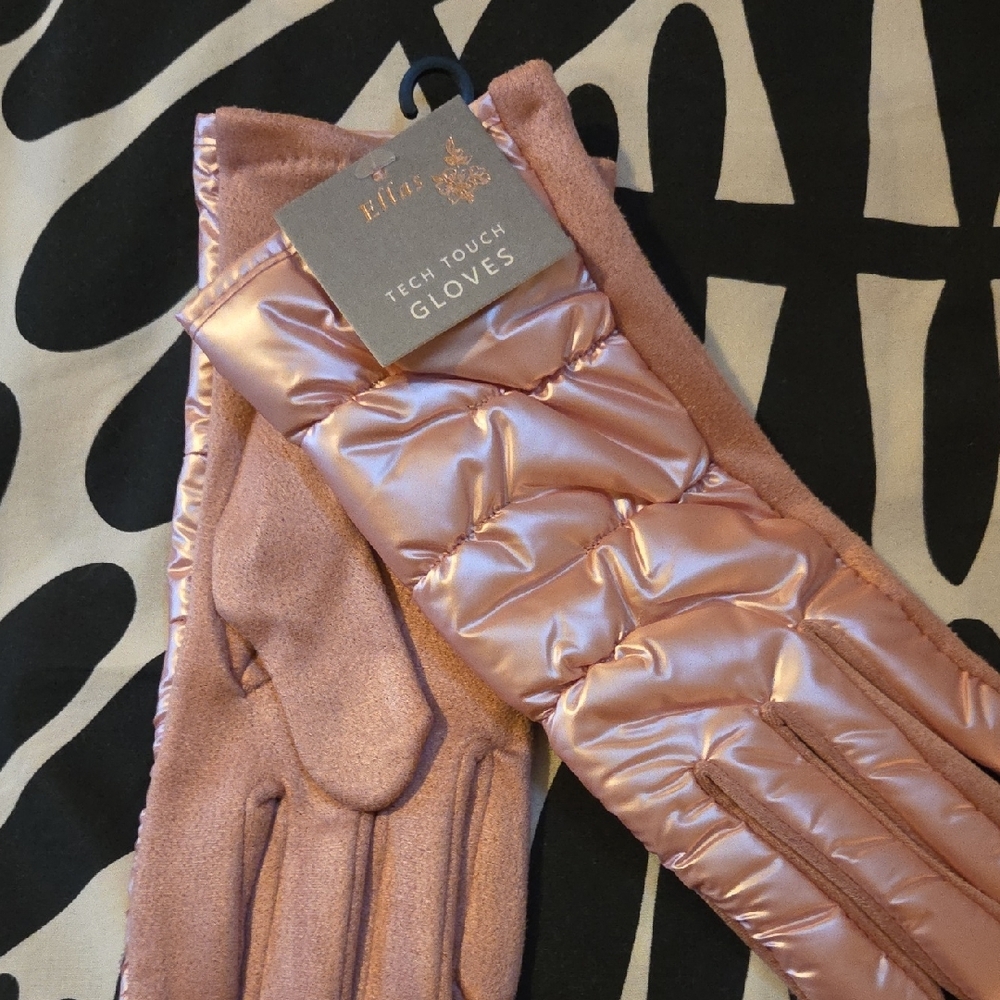 Ella Tech Touch Women's Gloves in Dusty Pink